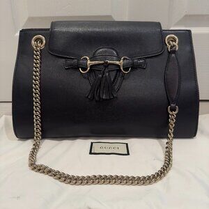 Gucci Emily Chain Flap Bag (Large)